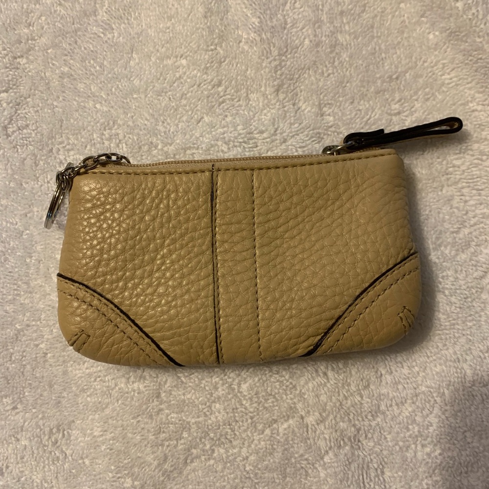 Authentic 100% leather Coach purse and matching coin purse - Picture 10 of 12